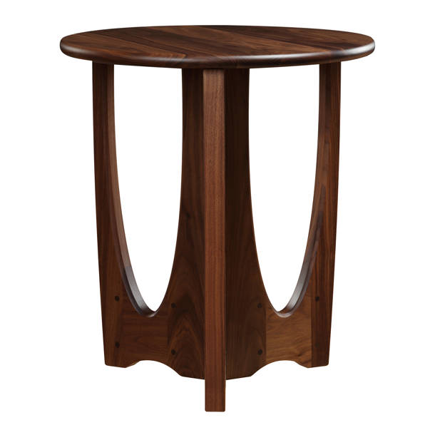 Stickley Walnut Grove Solid Wood Upholstered Bed Perigold